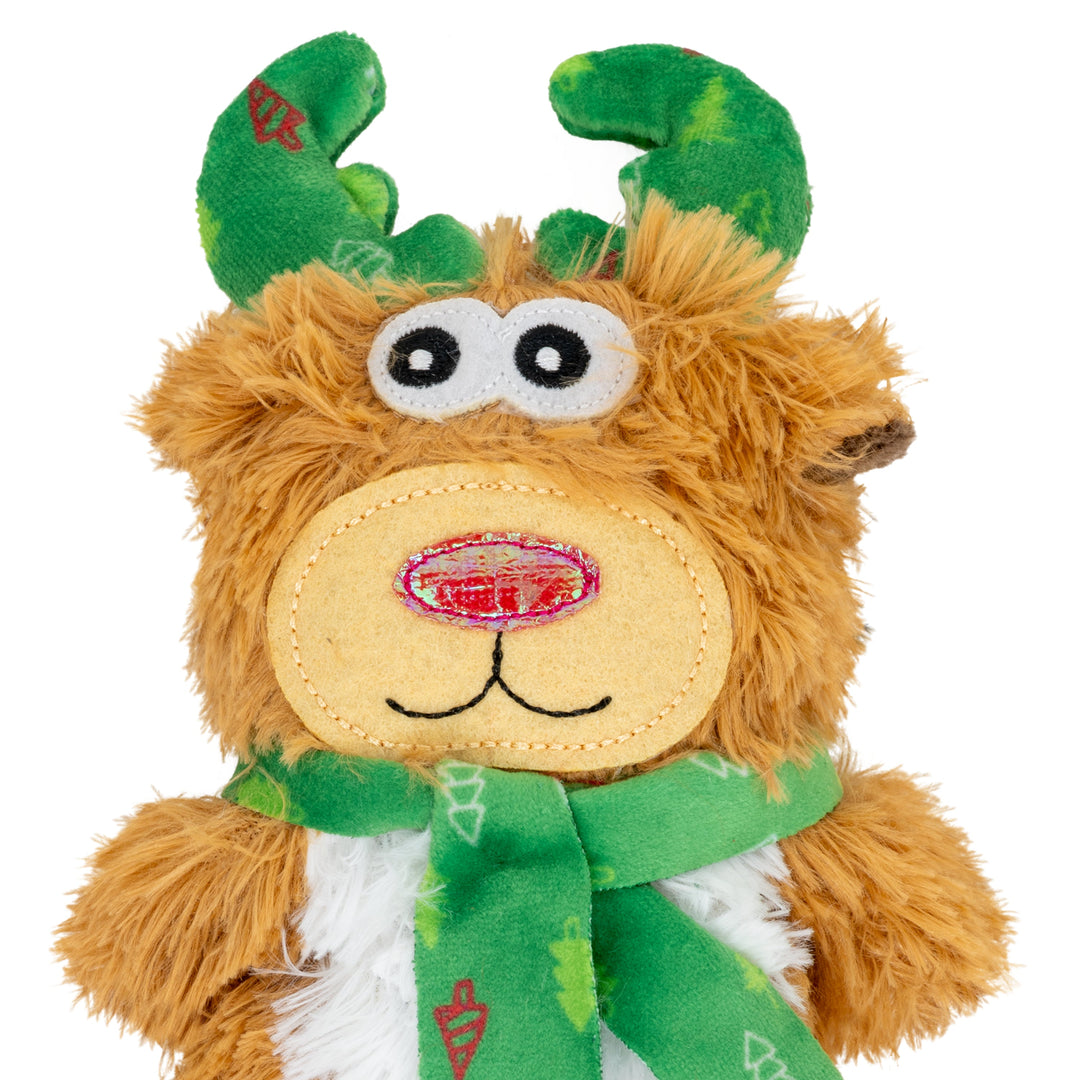 KONG Holiday Kickeroo Character Assorted, Christmas cat toy