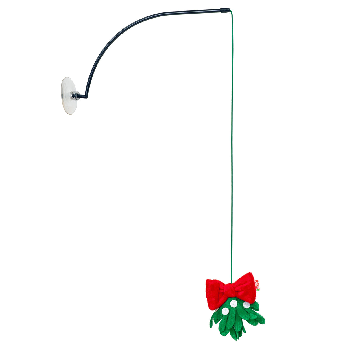 KONG Holiday Connects Window Mistletoe, Christmas cat toy
