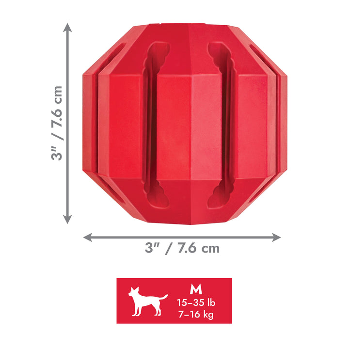 KONG Stuff A Ball Holiday Medium, Christmas dog toy