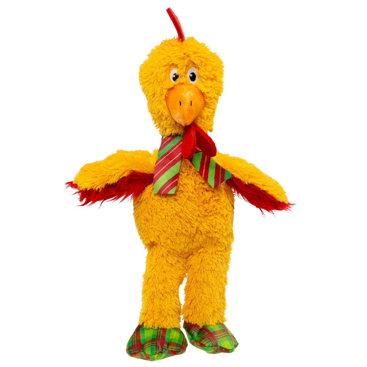 KONG Holiday Knots Chicken Medium Large, Christmas dog toy