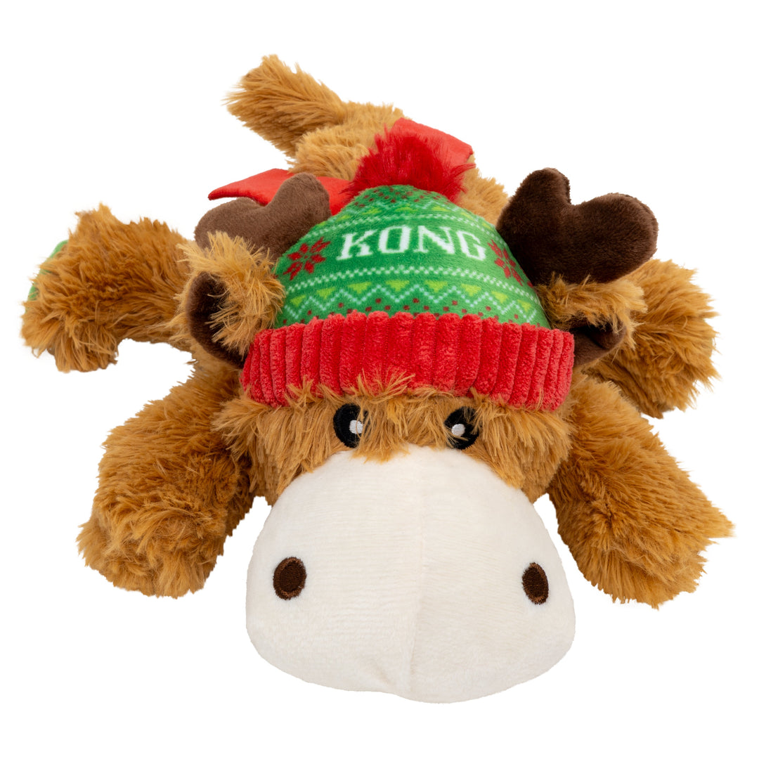 KONG Holiday Cozie Reindeer Medium, Christmas dog toy