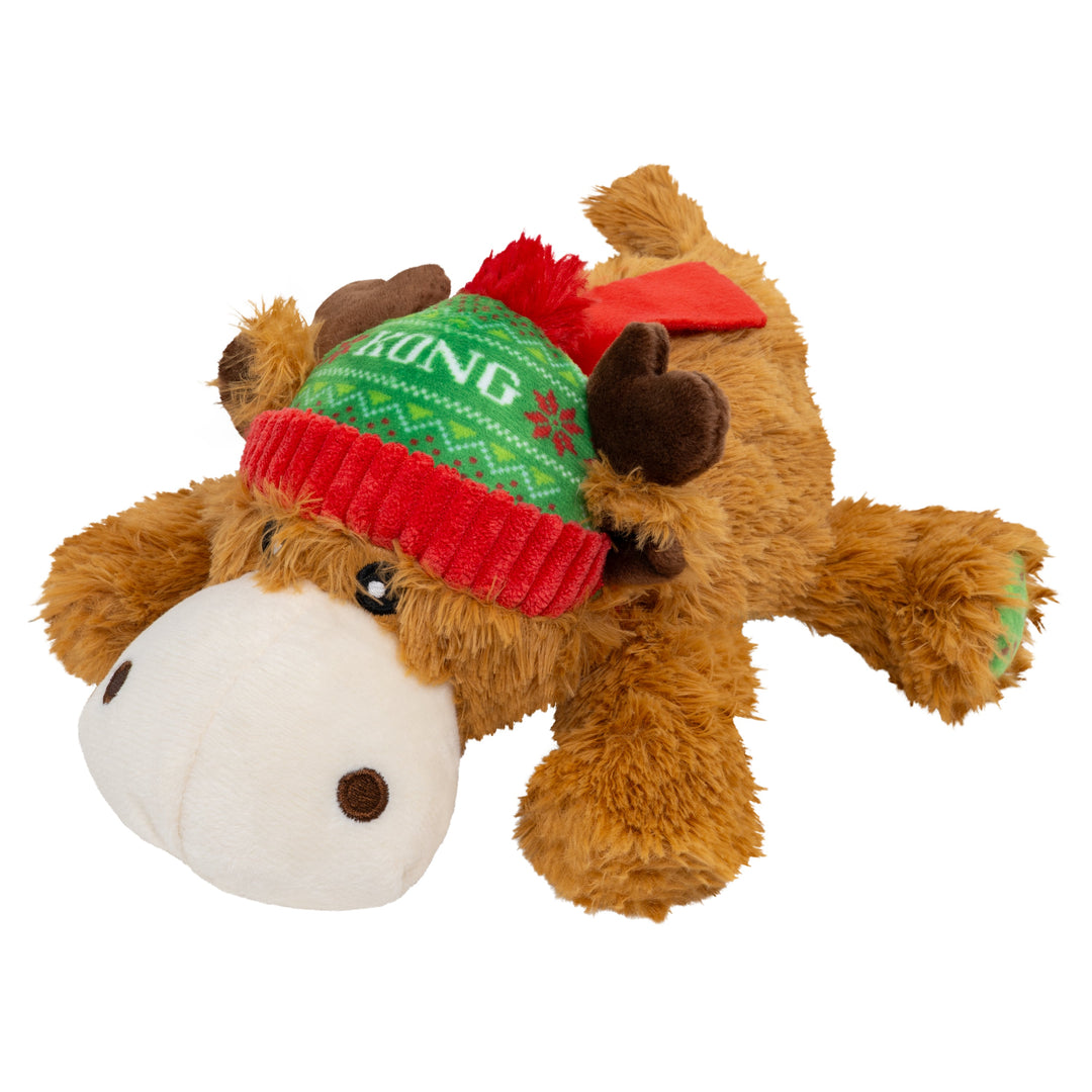 KONG Holiday Cozie Reindeer Medium, Christmas dog toy