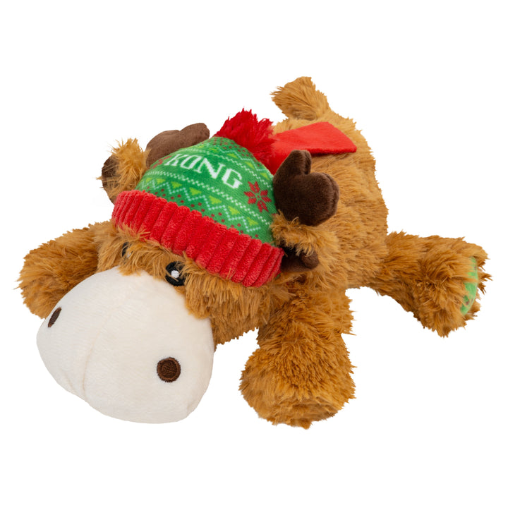KONG Holiday Cozie Reindeer Medium, Christmas dog toy