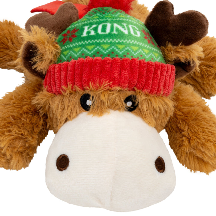 KONG Holiday Cozie Reindeer Medium, Christmas dog toy