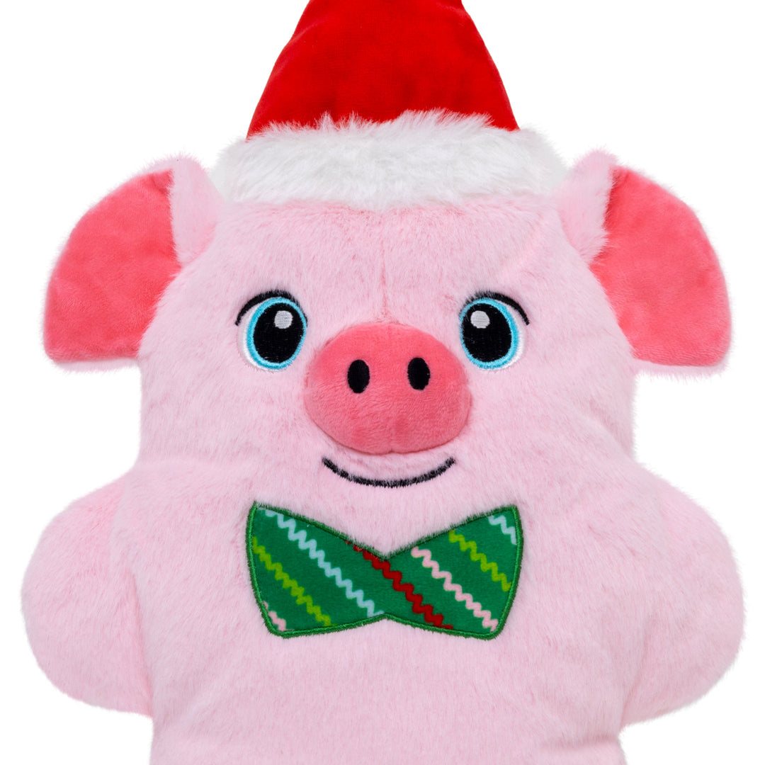 KONG Holiday Snuzzles Pig XL, Christmas dog toy