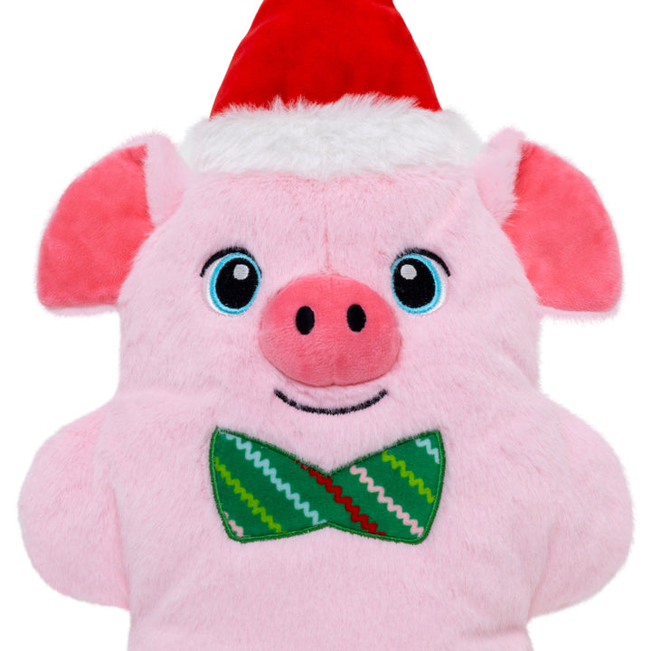 KONG Holiday Snuzzles Pig XL, Christmas dog toy