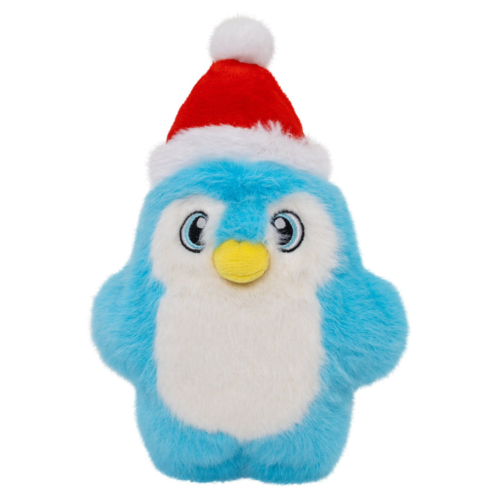 KONG Holiday Snuzzles Santa Penguin Small, Christmas dog toy