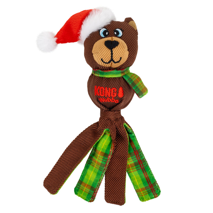KONG Holiday Wubba Assorted Small, Christmas dog toy
