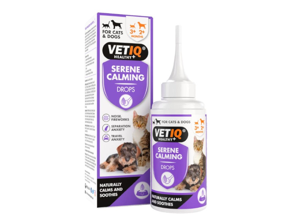 Vetiq Serene Calming Drops 100ml (Dog)