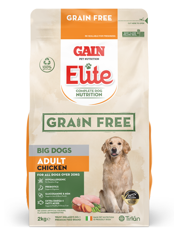 Gain GF Big Dogs Adult Chicken 2kg