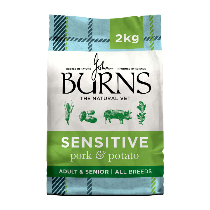 Burns Adult Sensitive Pork and Potato, 2kg bag