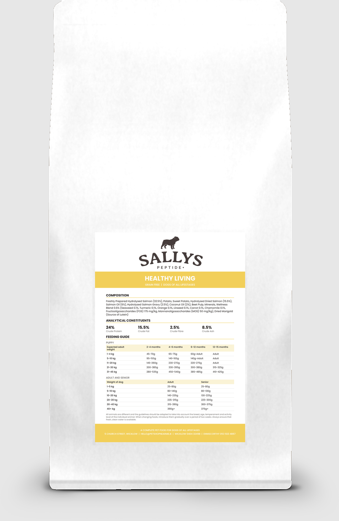 Sallys Peptide + Adult Dog Healthy Living