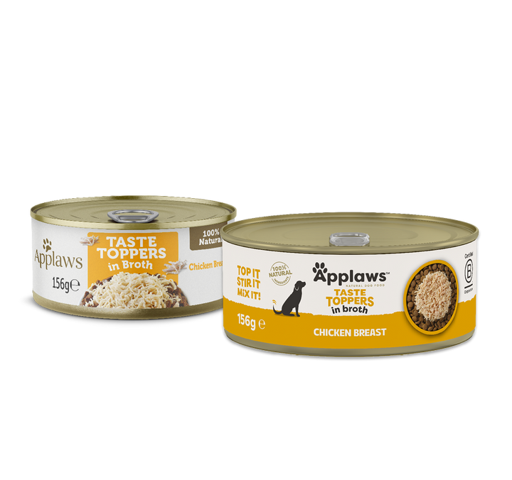 Applaws Taste Toppers Chicken Breast in Broth Dog Food 156g