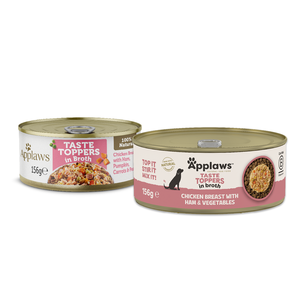 Applaws Taste Toppers Chicken with Ham and Vegetables Dog Food 156g