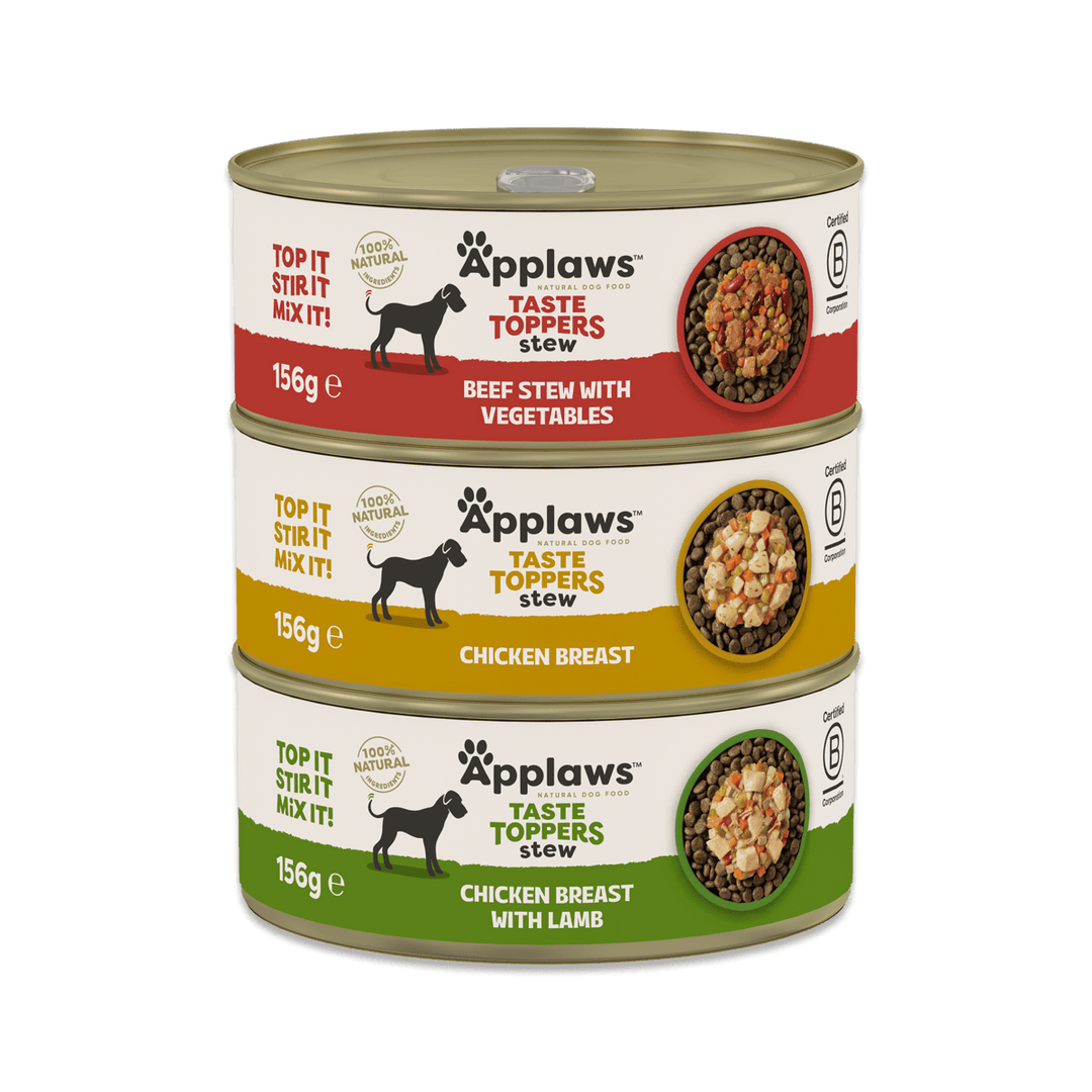 Applaws Taste Toppers Stew Variety Dog Food 8x156g, view 2