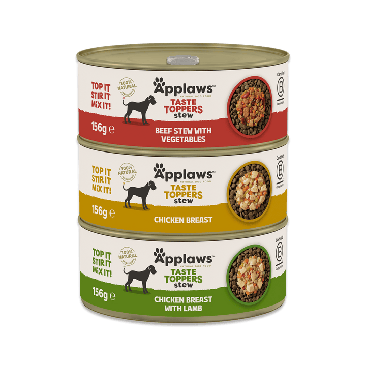 Applaws Taste Toppers Stew Variety Dog Food 8x156g, view 2