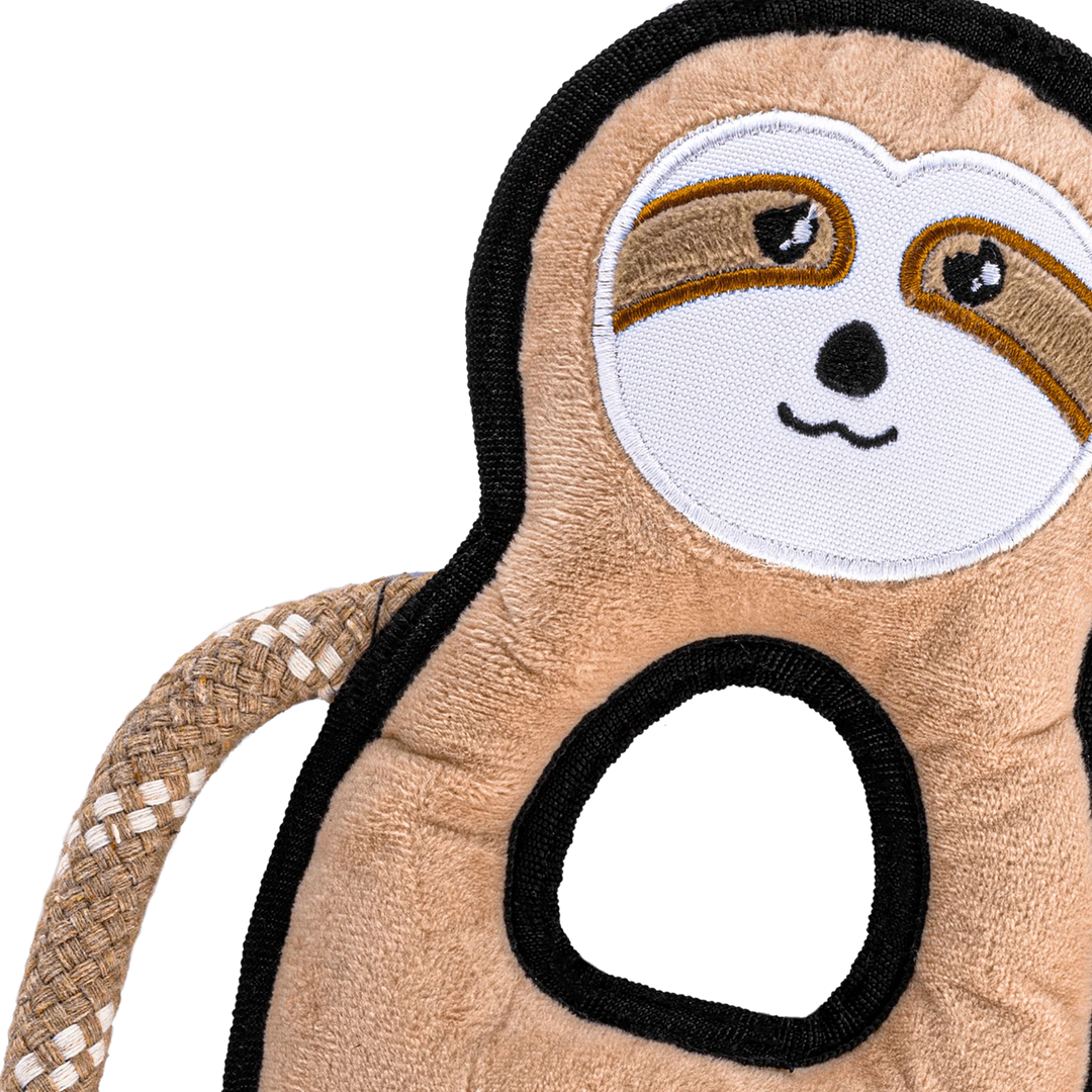 Beco Recycled Rough Tough Sloth Toy (Medium), view 2