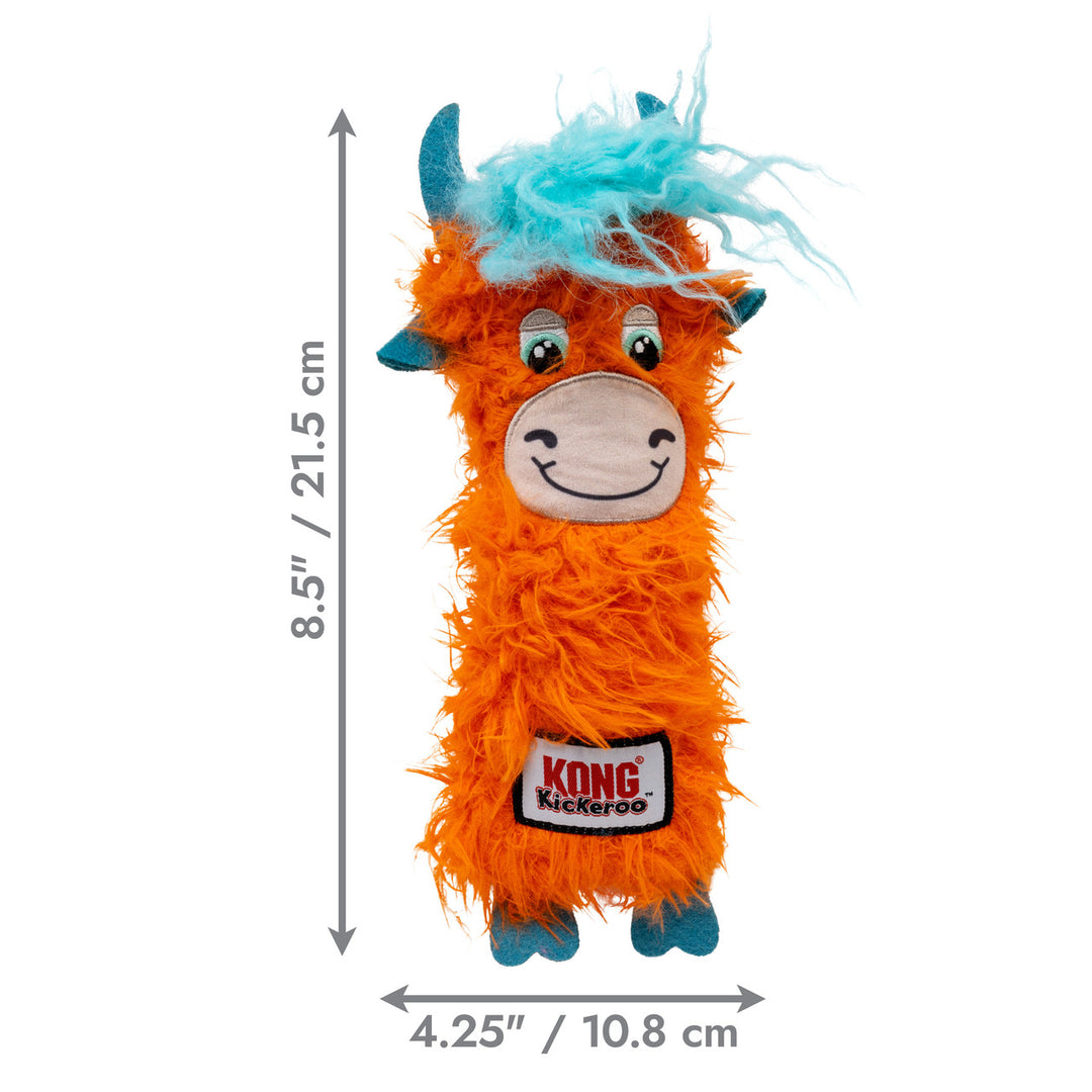 KONG Kickeroo Highland Cow Cat Toy Assorted Colours