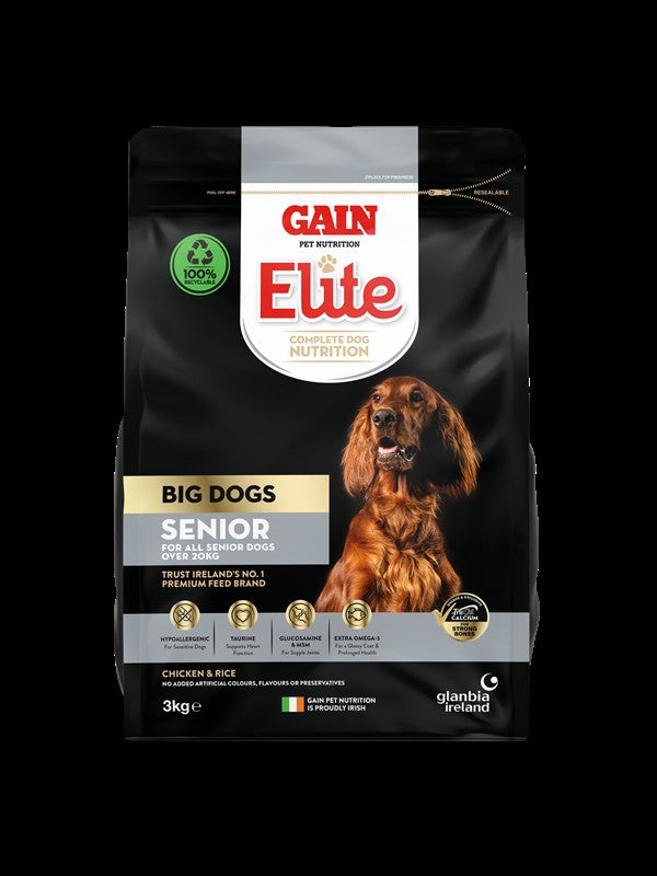 Gain Elite Big Dog Senior 3kg