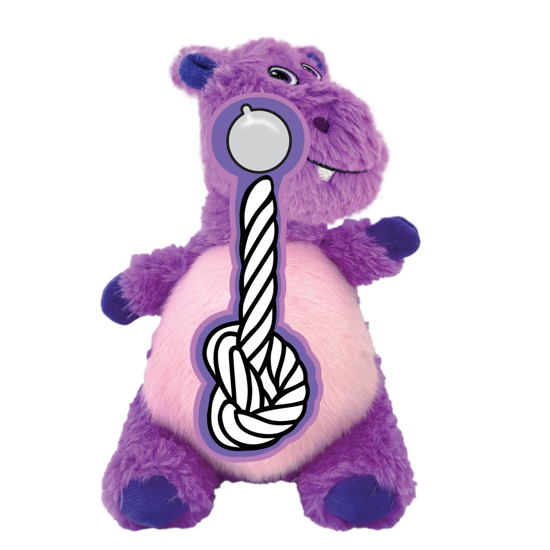 KONG Knots Belly Hippo Medium/Large, how to use