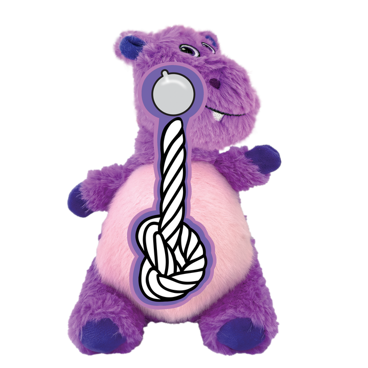 KONG Knots Belly Hippo Medium/Large, how to use