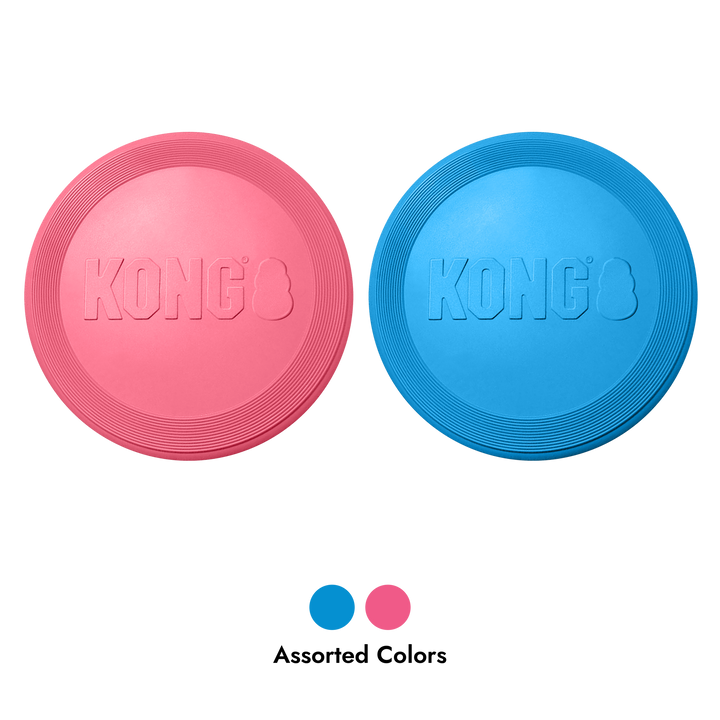 KONG Puppy Flyer Pink/Blue, assorted colours