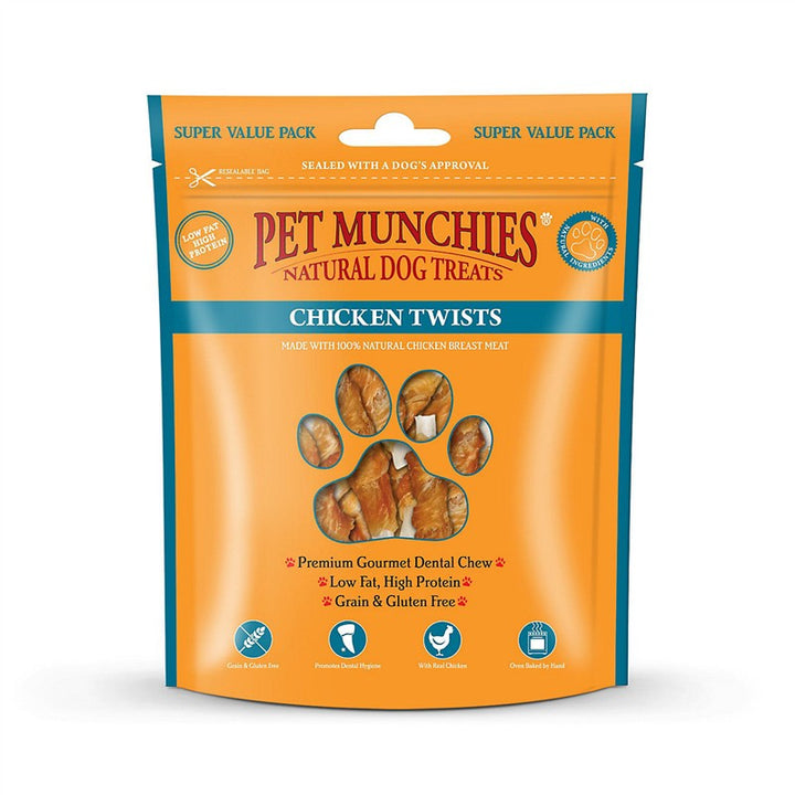 Pet Munchies Chicken Twists 290g Value (Dog) 
