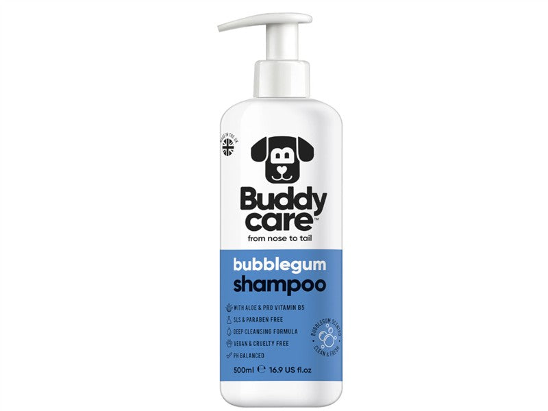 Buddycare 500ml Bubblegum Shampoo (Dog) 