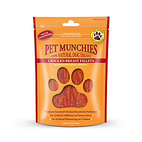 Pet Munchies Chicken Breast Fillets 100g (Dog) 