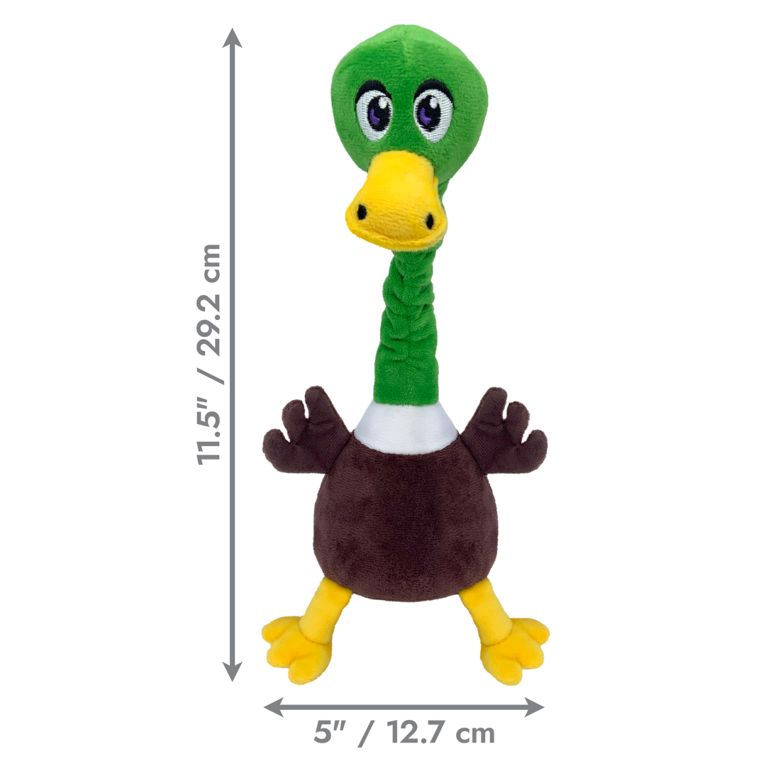 KONG Shakers Bob Medium Mallard, dimensions