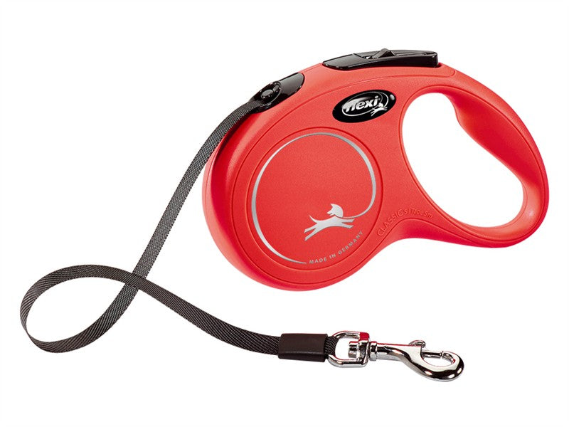 Flexi Classic Tape Red Small 5M (Dog) 