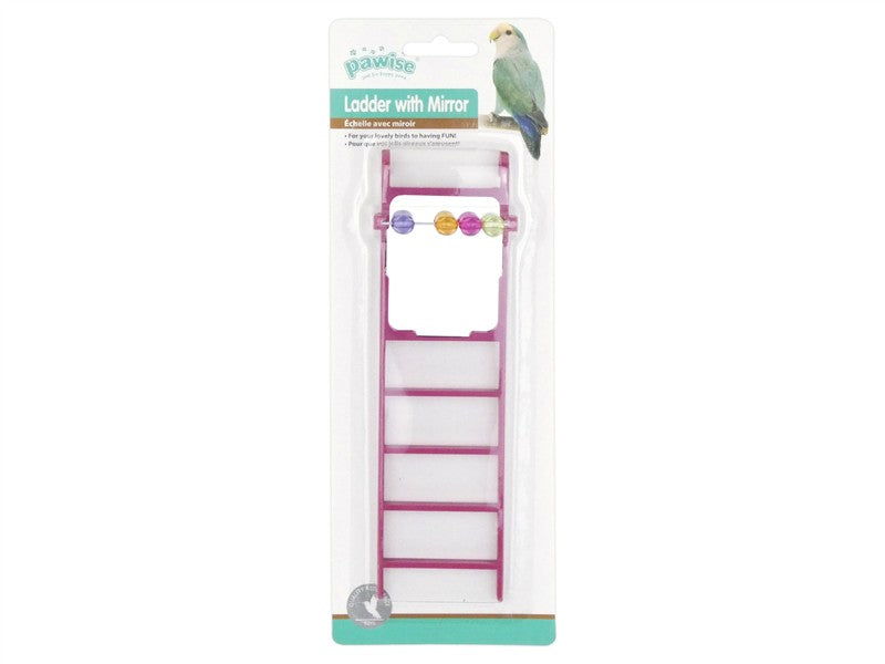 Pawise Bird Ladder with Mirror 20cm