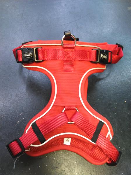 Nobby Comfort Harness MAILO red M chest 35-50 cm waist 60-75 cm w 20 mm
