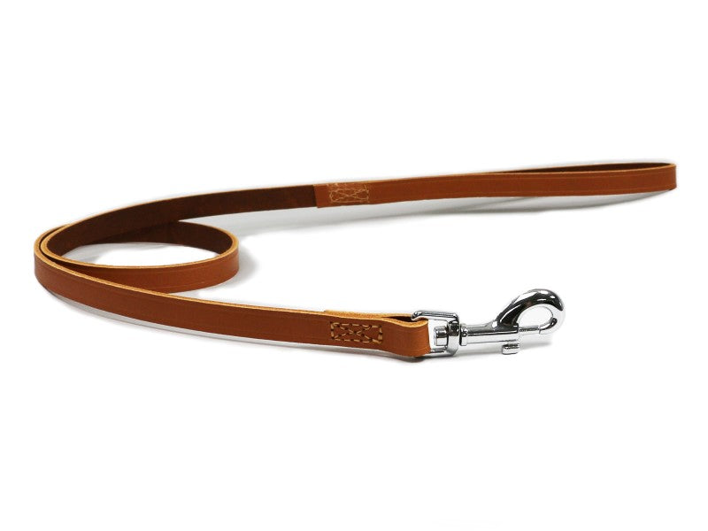 Ancol Heritage Leather Lead Tan 1M 