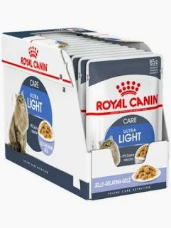 Royal Canin Rc Cat Adult Pouch Ultra Light In Jelly 85g