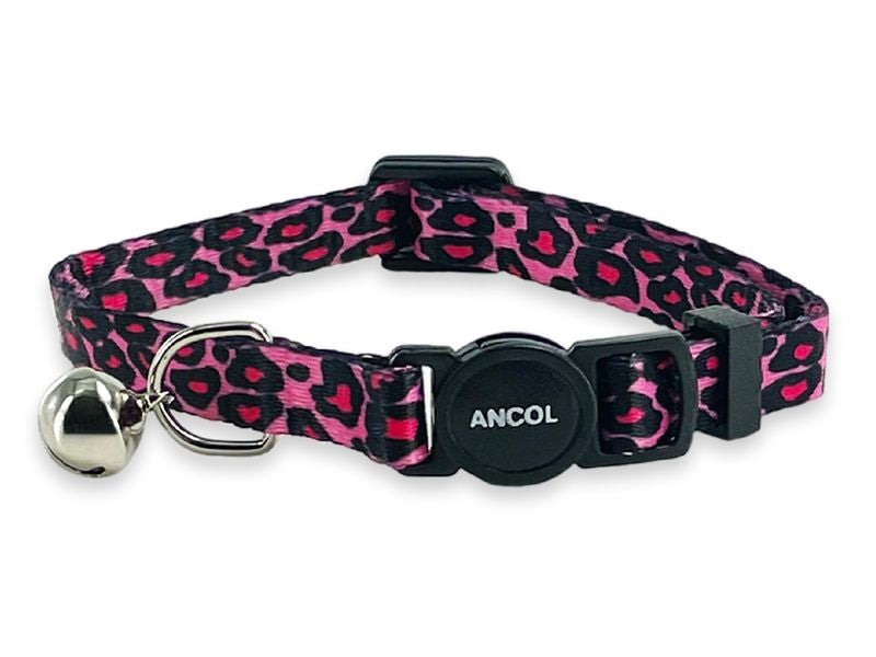 Ancol Leopard Print Safety Cat Collar