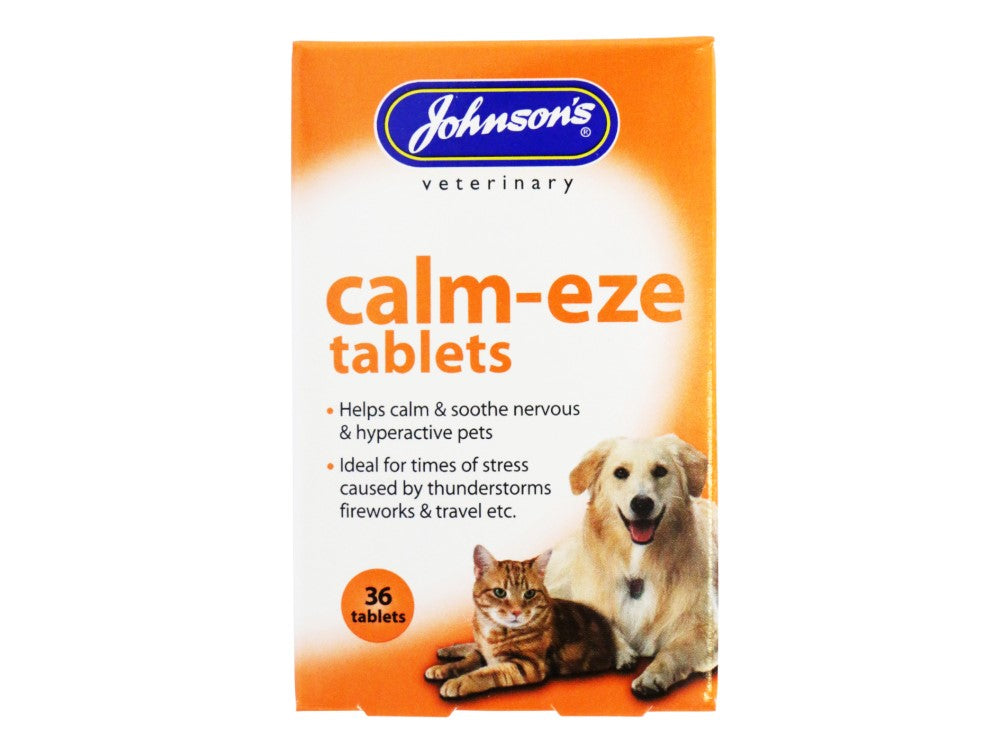 Johnsons Vet Calm-Eze Tablets (36) Dog / Cat 