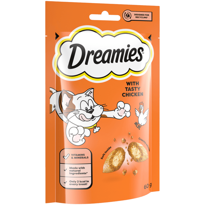 Dreamies Cat Treats with Chicken 60g