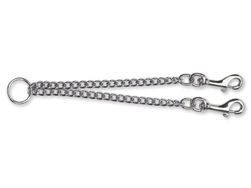 Ancol Medium Chain Coupler - 2 Dogs 
