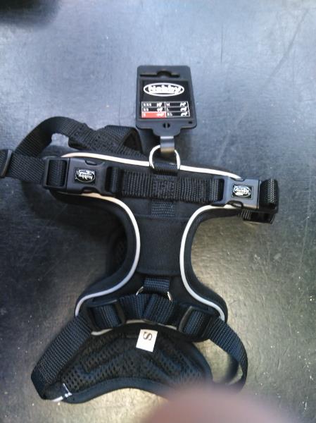 Nobby Comfort Harness MAILO black S chest 23-35 cm waist 40-55 cm w 15 mm
