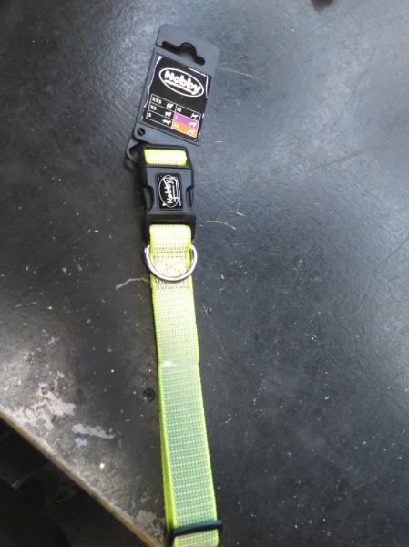 Nobby Collar FULL REFLECT yellow L-XL L 40-65 cm W 25 mm