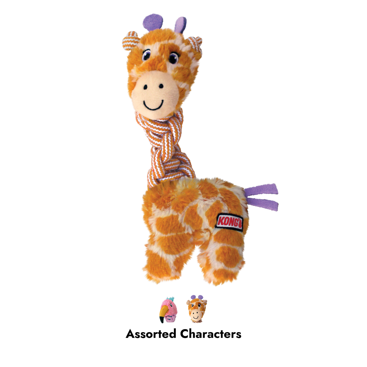 KONG Knots Twist Assorted Dog Toy Small/Medium, assorted colours
