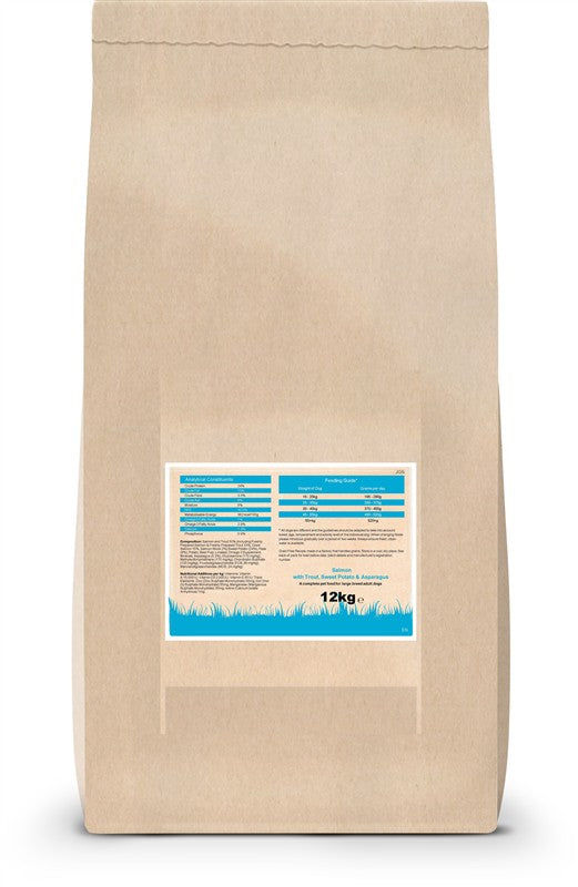 Stanleys Grain Free Large Breed Adult Salmon 12Kg