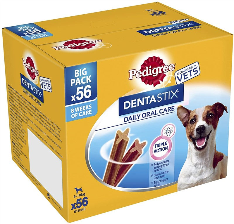 Pedigree Dentastix Daily Oral Care Small Dog 5-10 k g, 56 Sticks, Pack of 1