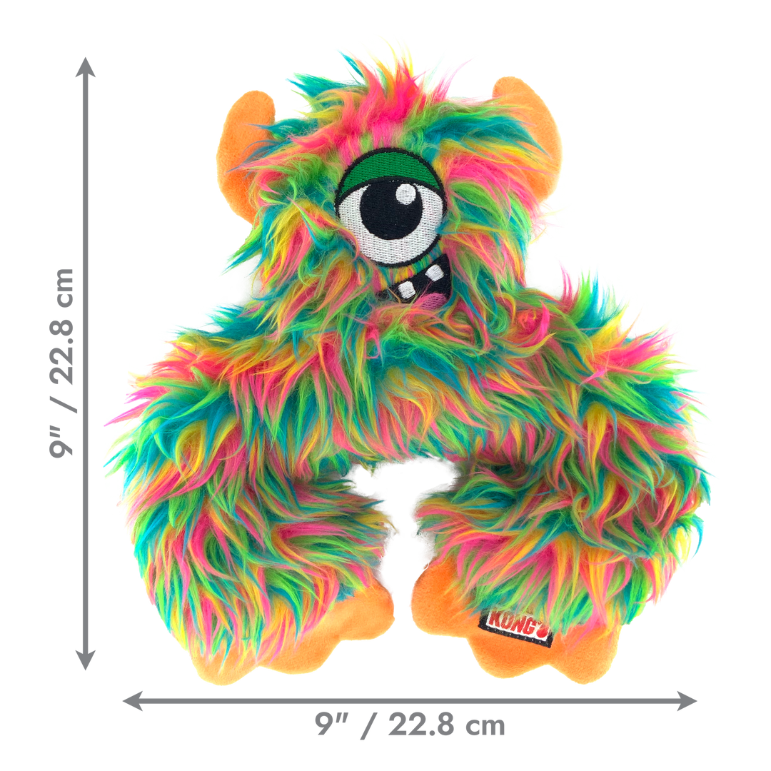 KONG Frizzles Frazzle Multi, dimensions
