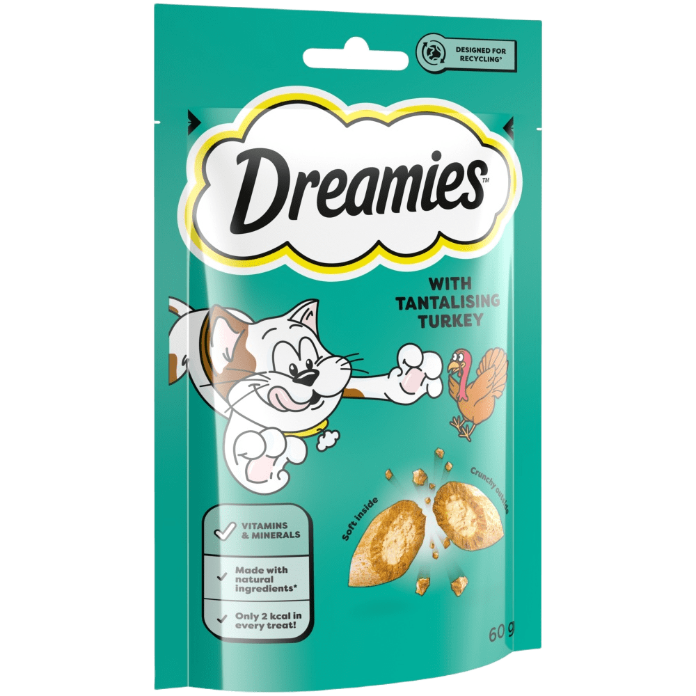 Dreamies Cat Treats with Turkey 60g