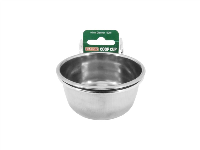 Classic Coop Cup Small Steel 70x45mm Wire Changer (Dog)