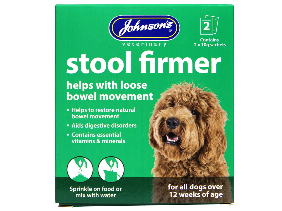 Johnsons Vet Stool Firmer for Dogs 20g 