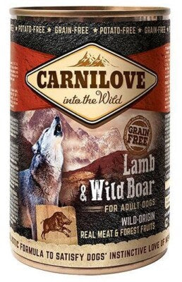 Carnilove Adult Dog Lamb &amp; Wild Boar 400g DISC