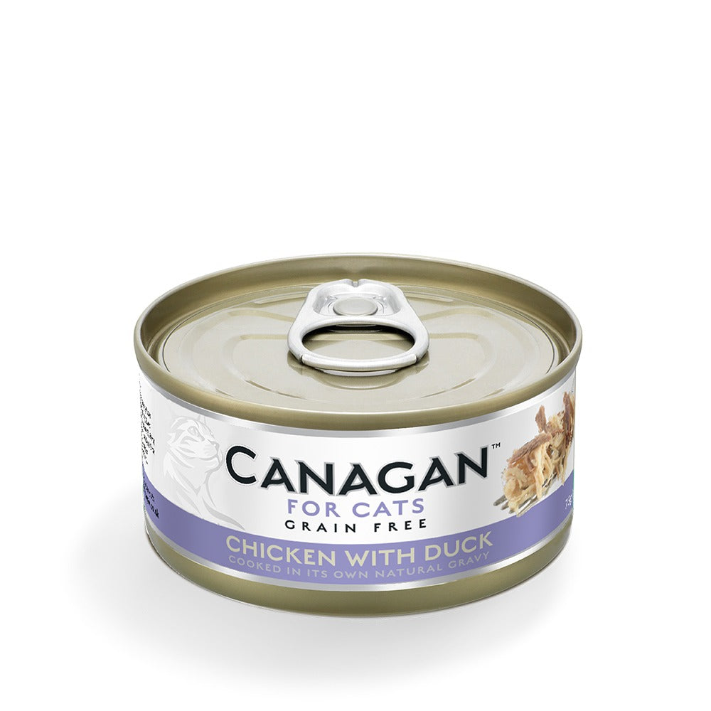 Canagan Chicken with Duck 75g can for cats